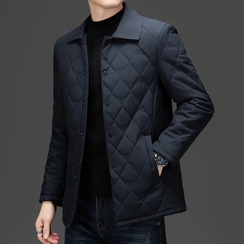 Tribeca Diamond-Quilted Jacket