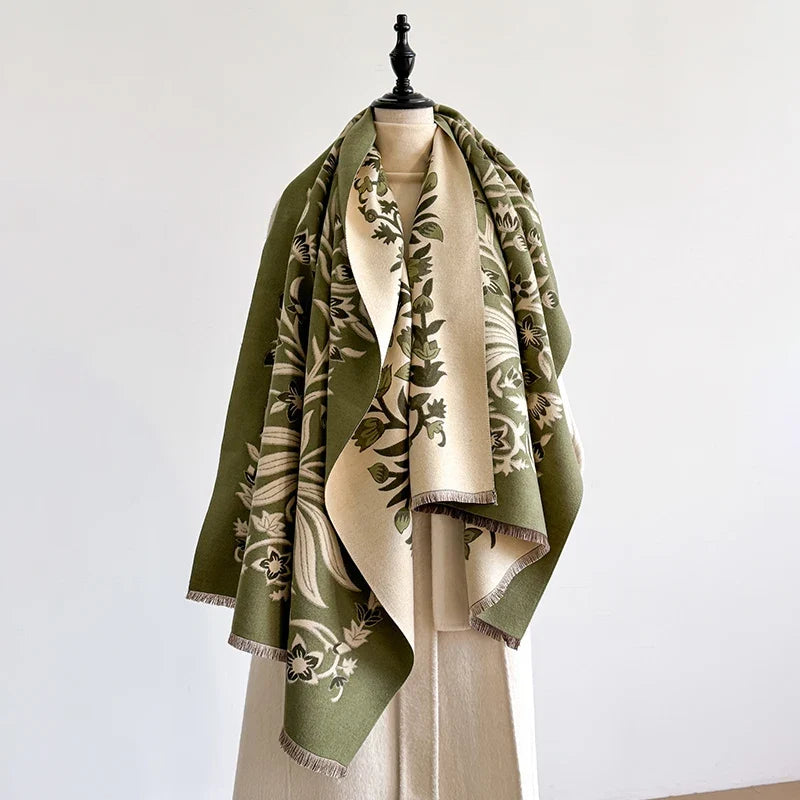 Croatia Tulip Pashmina Scarf