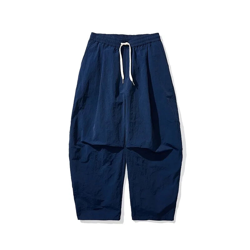 Le Marais Wide-Leg Cotton-Linen Trousers