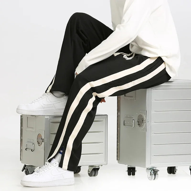 Bloomsbury Double-Stripe Sweatpants