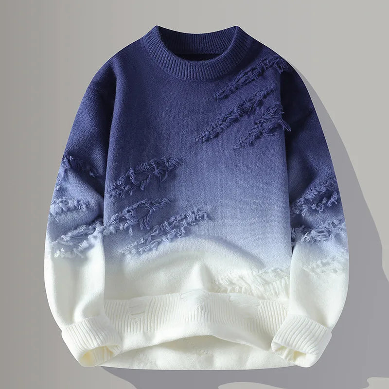 Ombré Crewneck Sweater