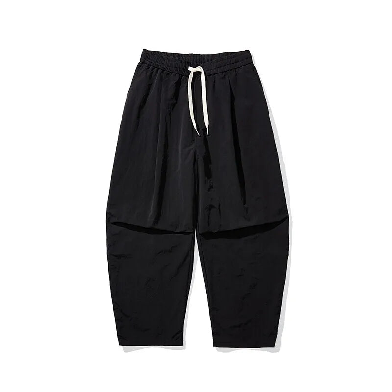 Le Marais Wide-Leg Cotton-Linen Trousers