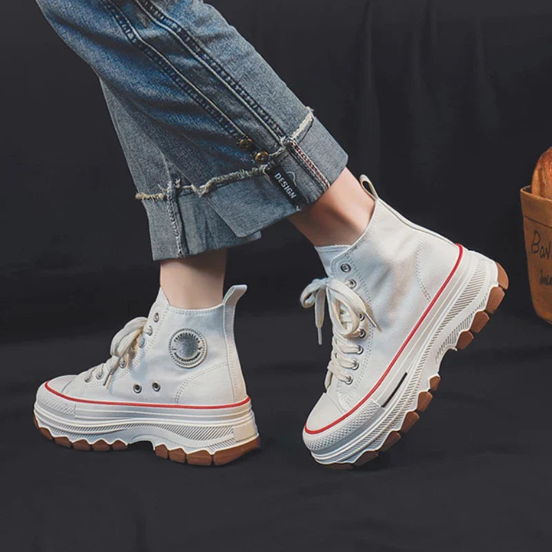 Sado Canvas Platform Sneakers