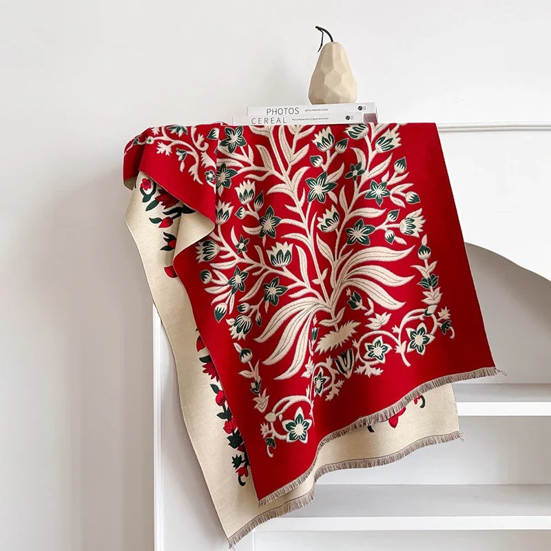 Croatia Tulip Pashmina Scarf