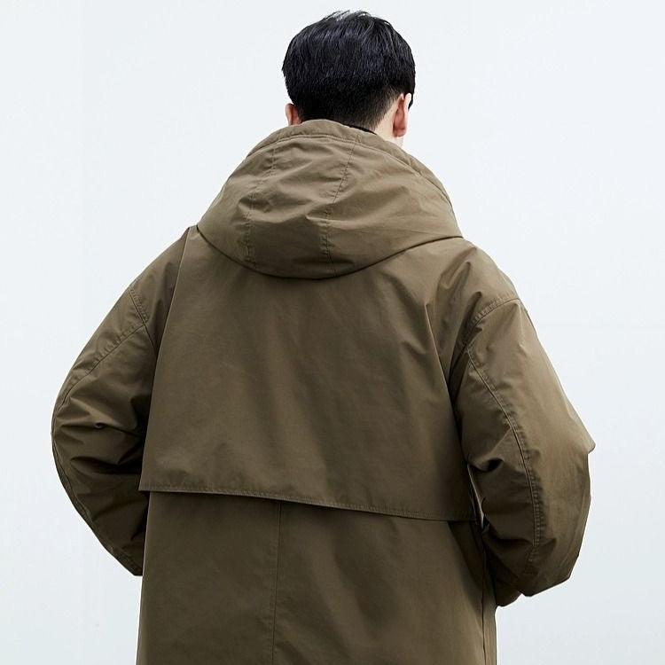 Crovie Hooded Trench Coat