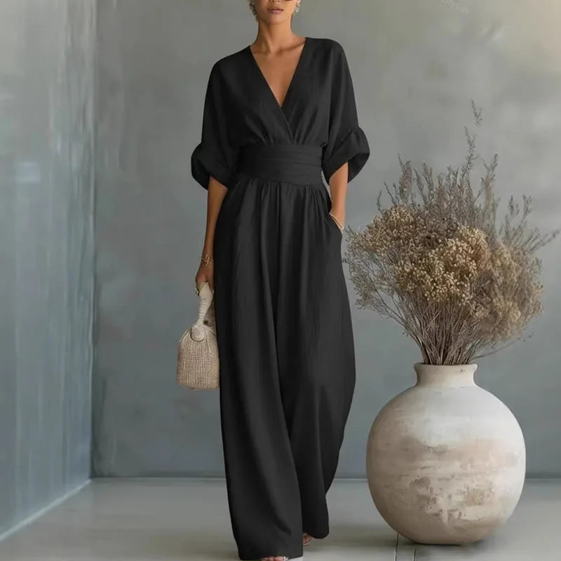 Elysian Wide-Leg Jumpsuit