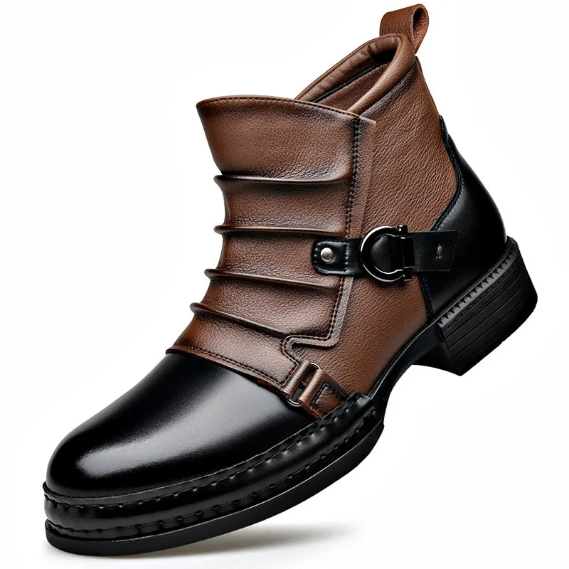 Krumlov Leather Ankle Boots