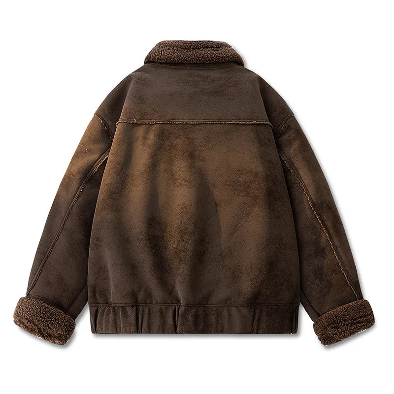 Quebec Suede Bomber Jacket