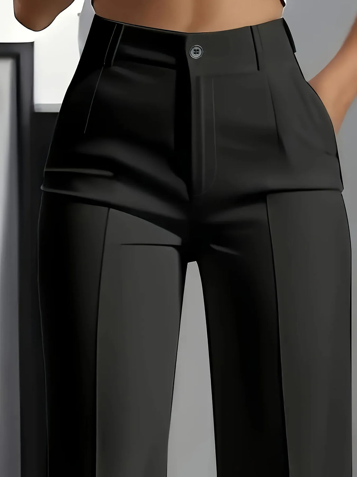 Korcula Tailored High-Waist Pleated Trousers
