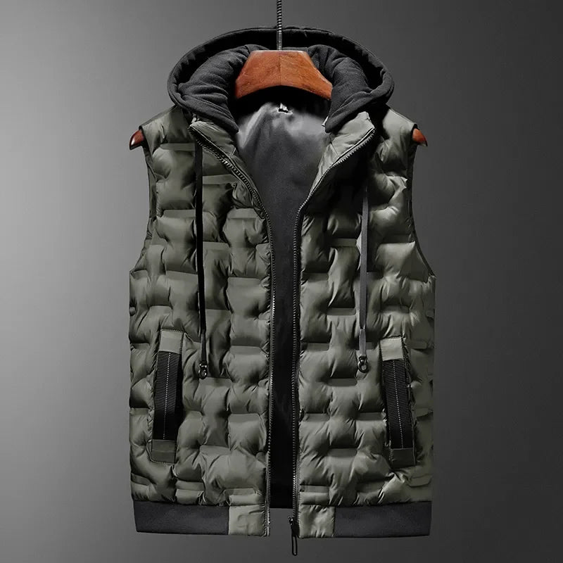 Harlow Box-Quilt Puffer Vest