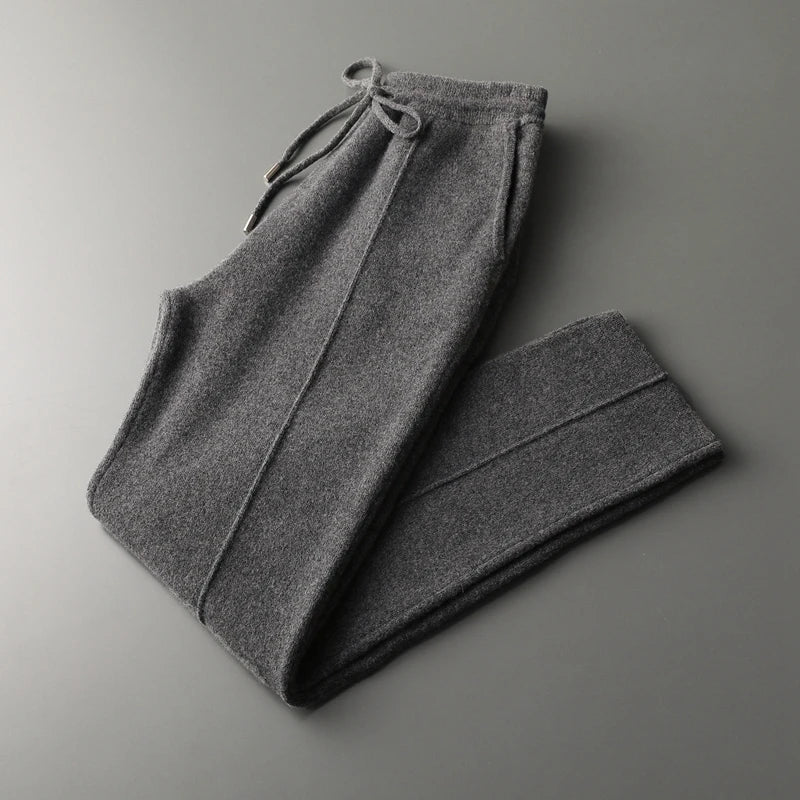 Oakhaven Cashmere Drawstring Trousers