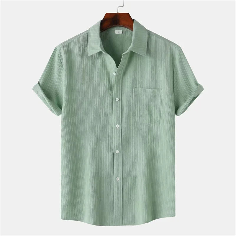 Cadiz Textured Linen Shirt