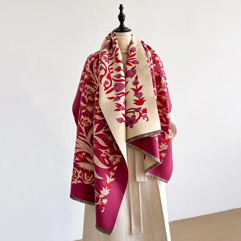 Croatia Tulip Pashmina Scarf