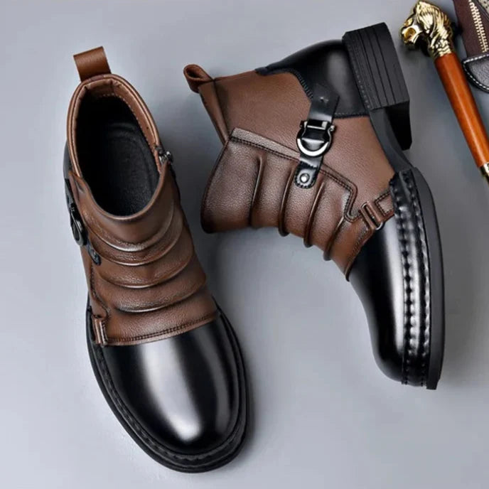 Krumlov Leather Ankle Boots