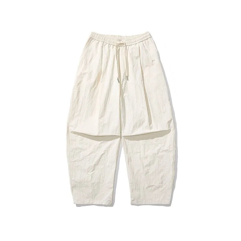 Le Marais Wide-Leg Cotton-Linen Trousers