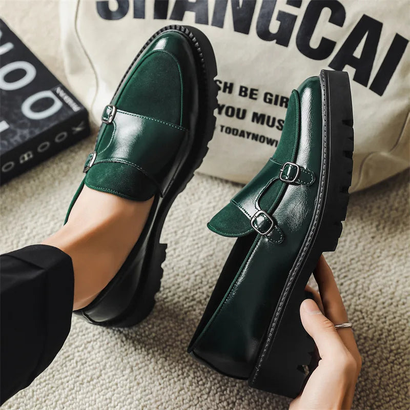 Aurland Monk-Strap Loafers