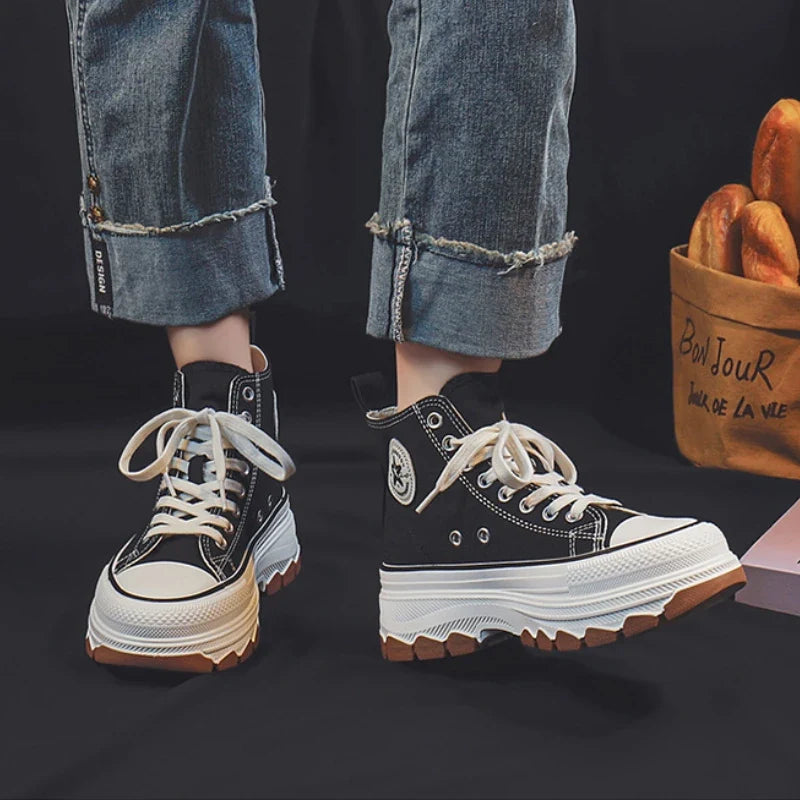 Sado Canvas Platform Sneakers