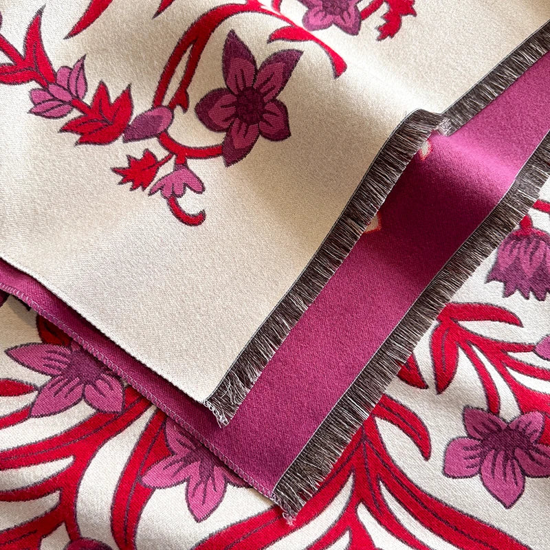Croatia Tulip Pashmina Scarf