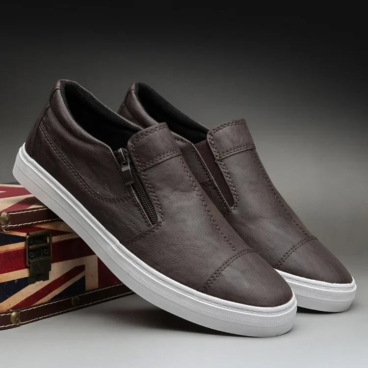 Dominica Leather Slip-On Loafers