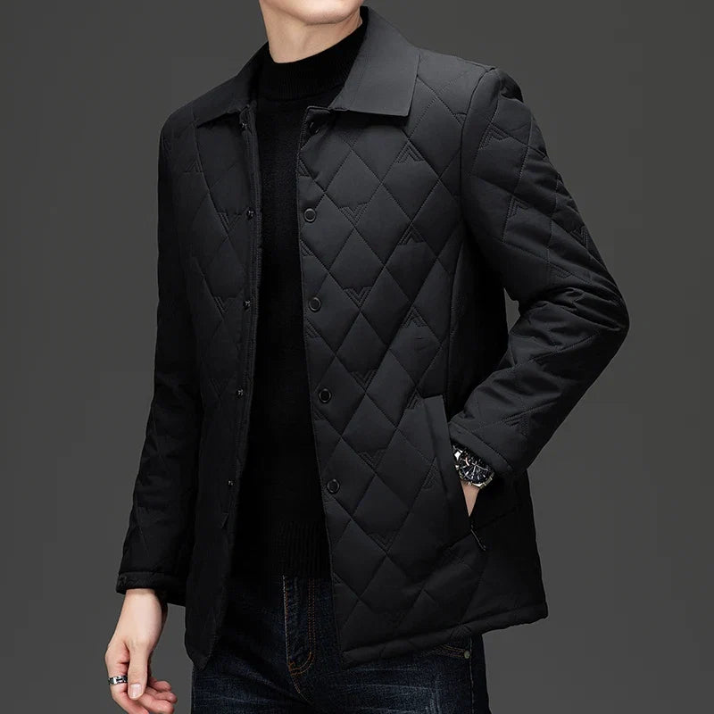 Tribeca Diamond-Quilted Jacket