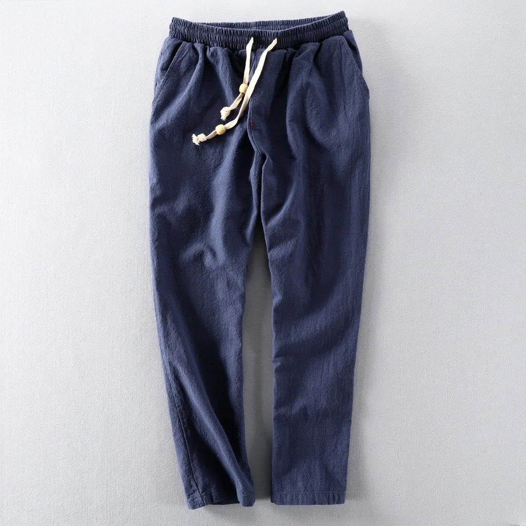 Kamakura Organic Cotton-Linen Trousers