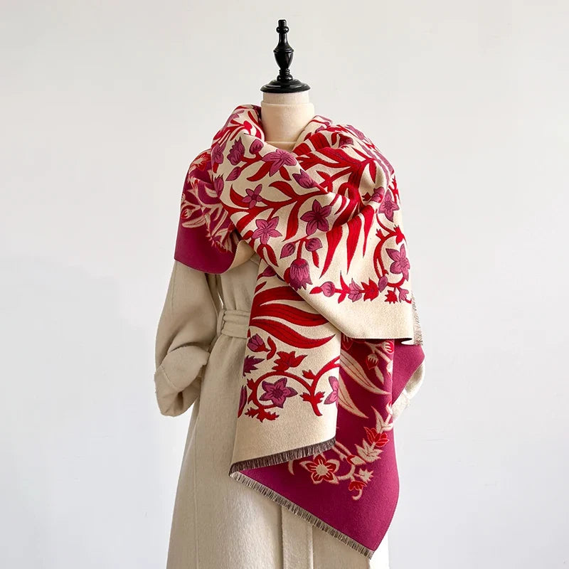 Croatia Tulip Pashmina Scarf