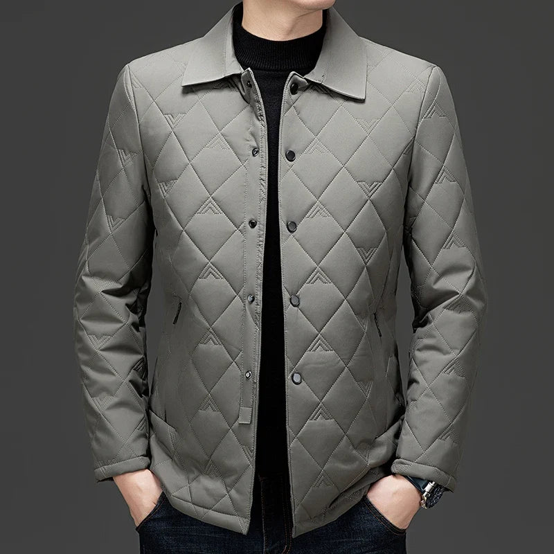 Tribeca Diamond-Quilted Jacket