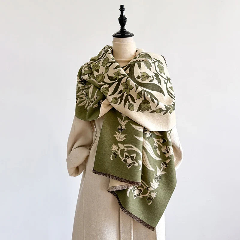 Croatia Tulip Pashmina Scarf