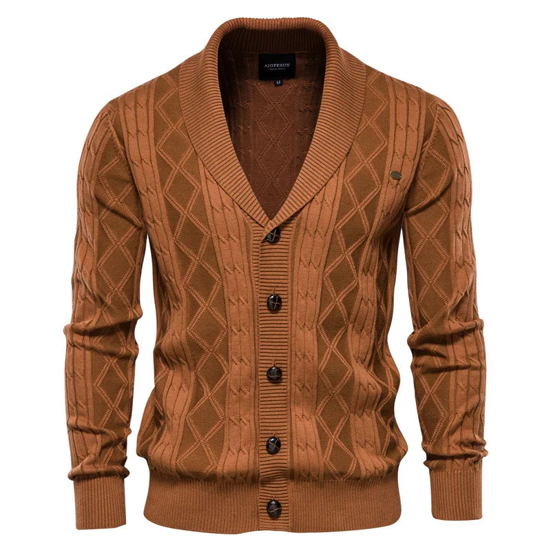 Swindon Cable-Knit Cardigan