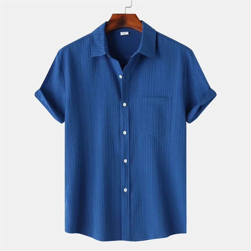 Cadiz Textured Linen Shirt