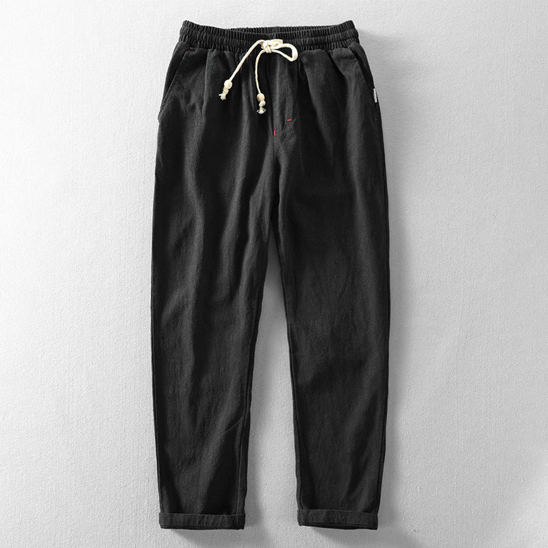 Kamakura Organic Cotton-Linen Trousers