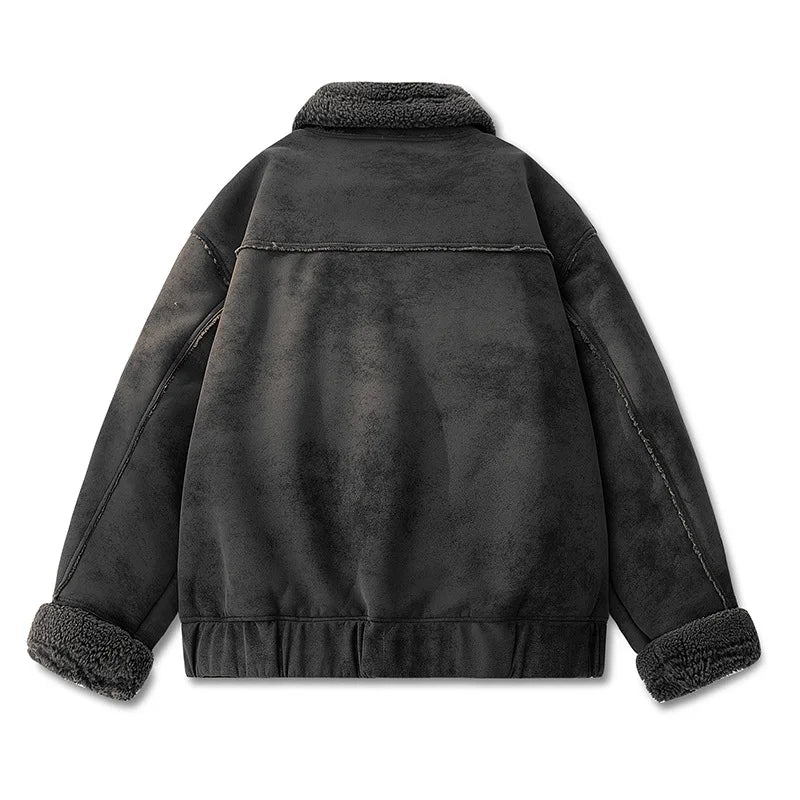 Quebec Suede Bomber Jacket