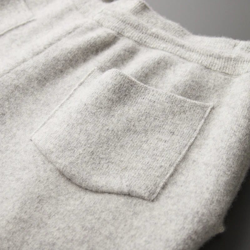 Oakhaven Cashmere Drawstring Trousers