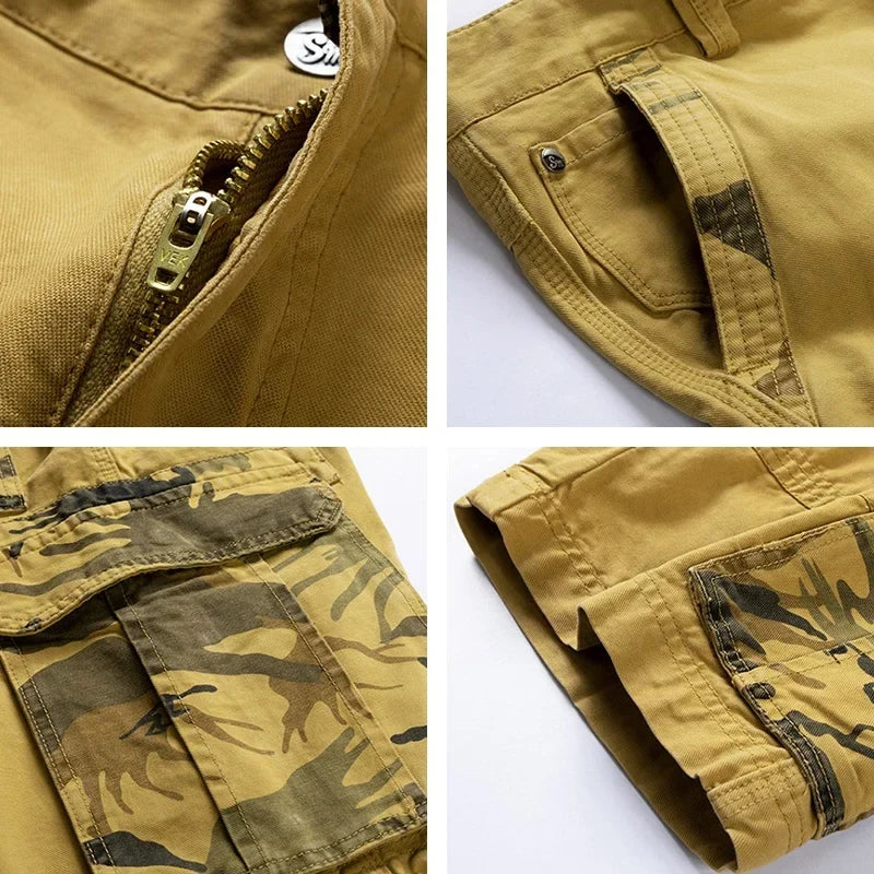 Holland Camo-Accent Cargo Shorts