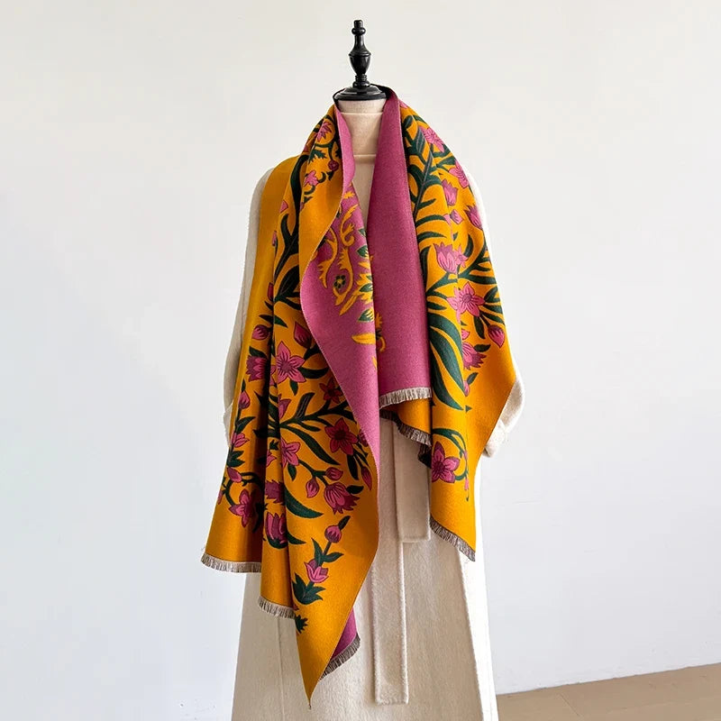 Croatia Tulip Pashmina Scarf