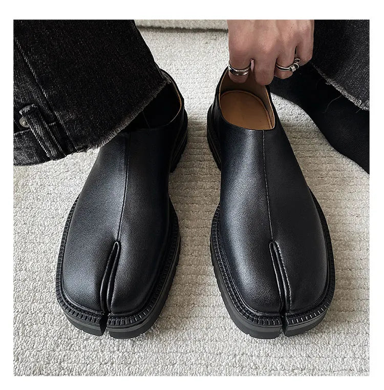 Bushwick Split-Toe Leather Derby Shoes