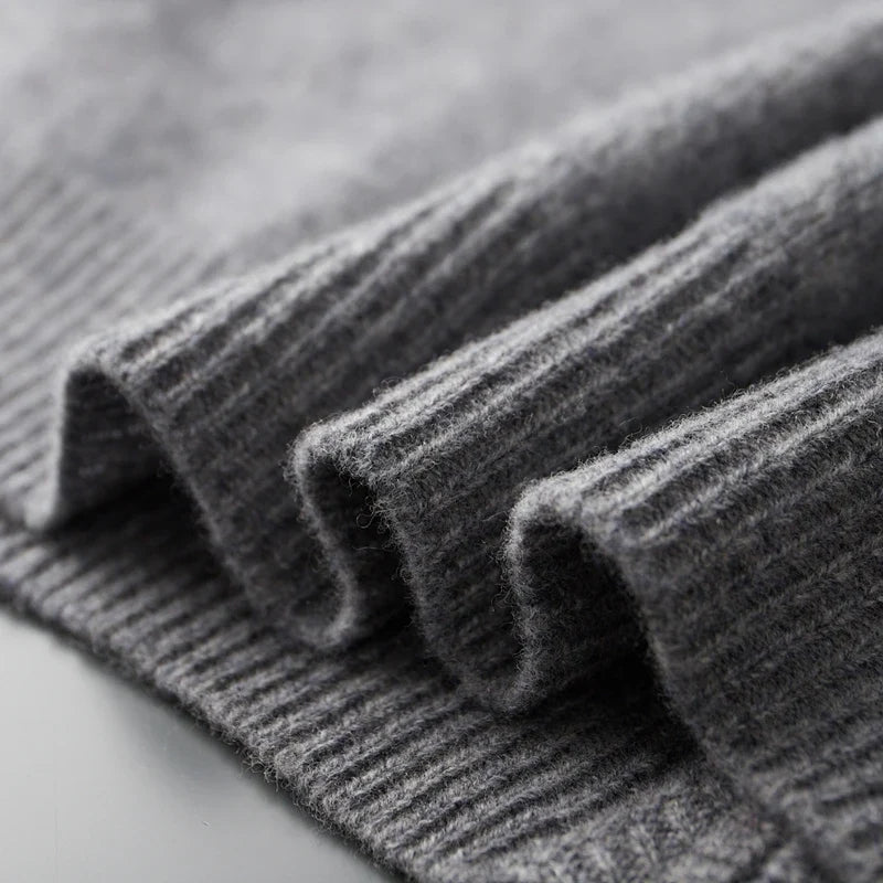 Hokkaido Pure Cashmere Zip Jacket