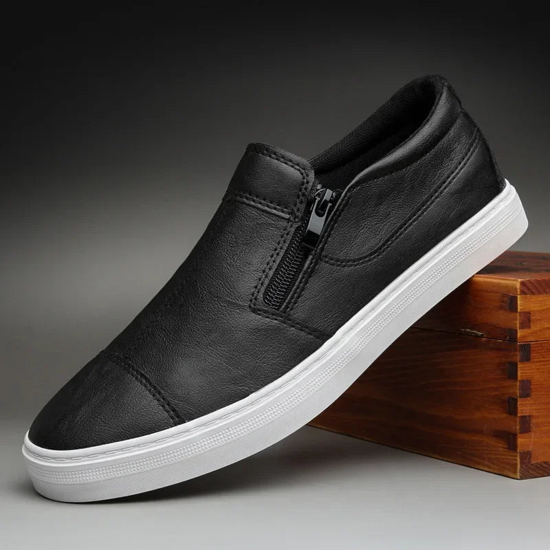Dominica Leather Slip-On Loafers