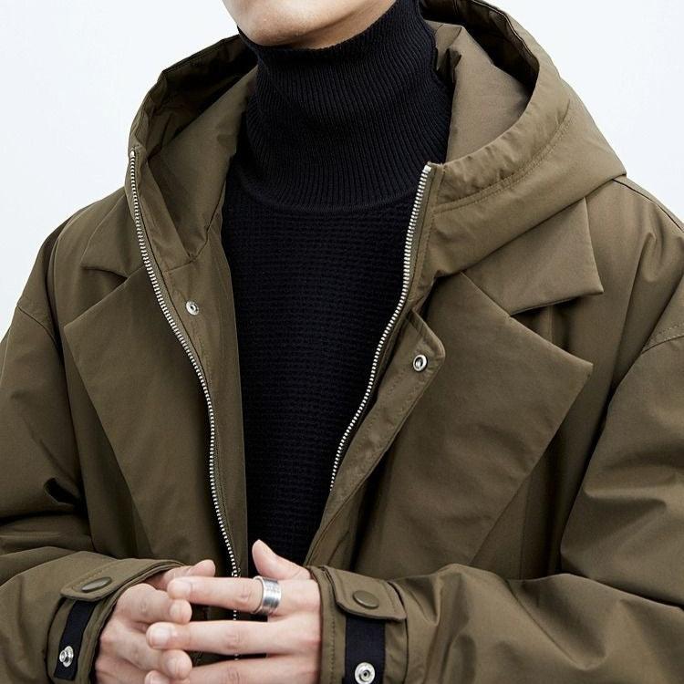 Crovie Hooded Trench Coat