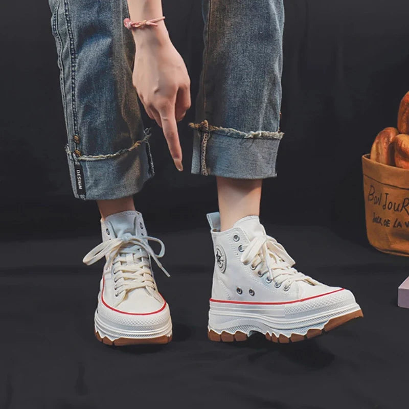 Sado Canvas Platform Sneakers