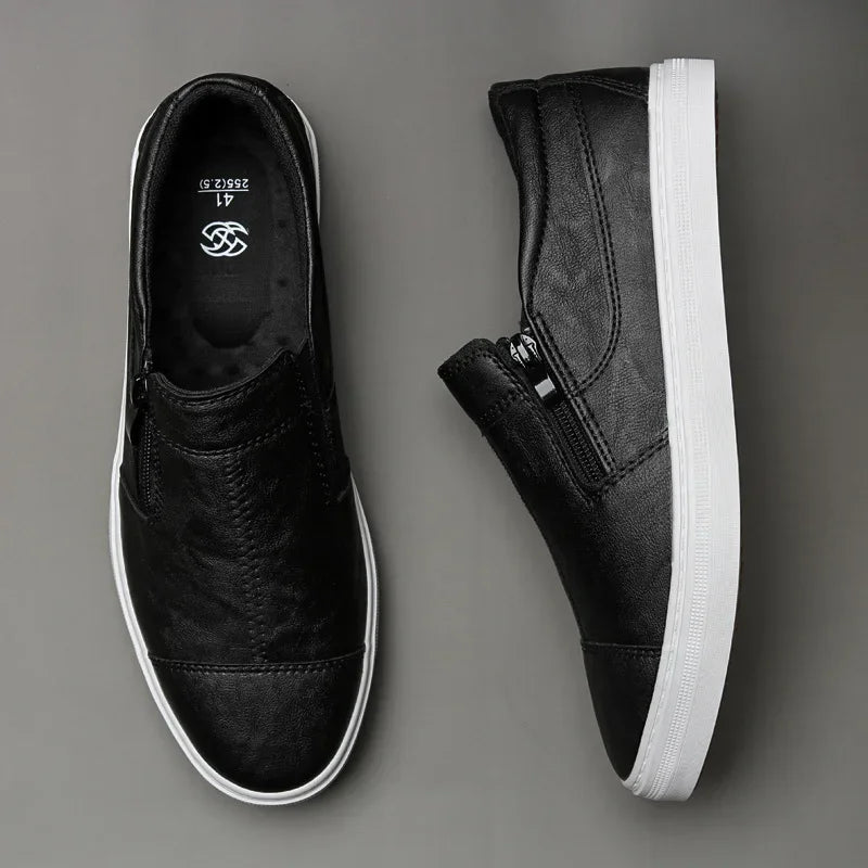 Dominica Leather Slip-On Loafers