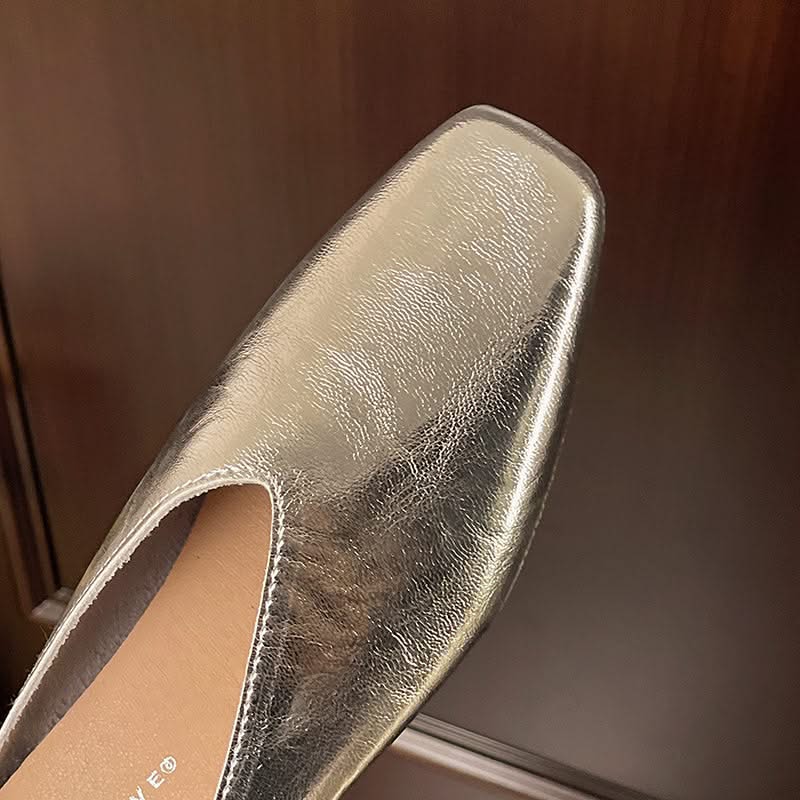 Florence Leather Slip-On Flats