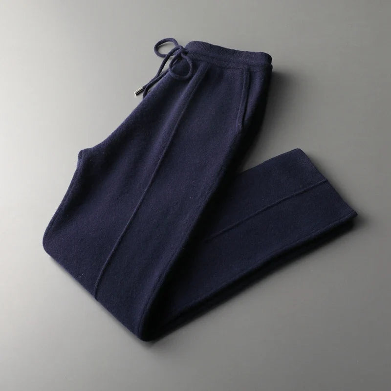 Oakhaven Cashmere Drawstring Trousers