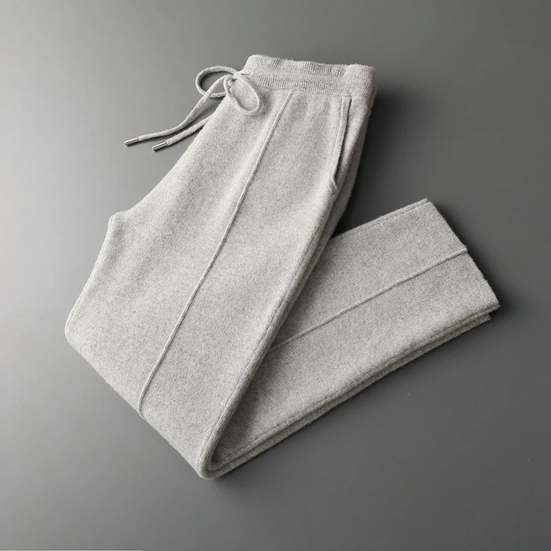 Oakhaven Cashmere Drawstring Trousers