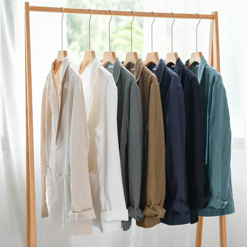 Tuscany Linen Blazer Jacket