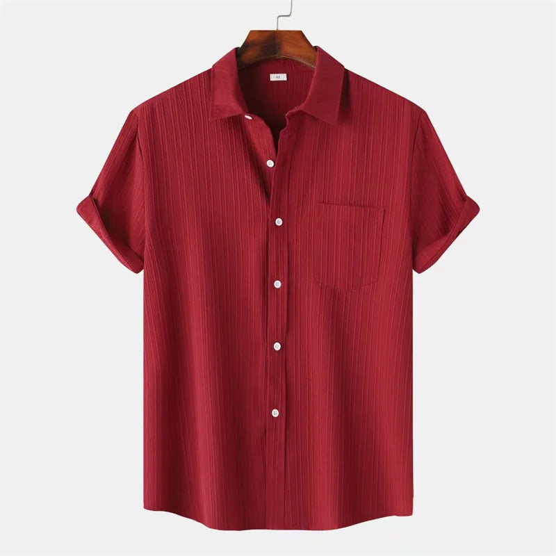 Cadiz Textured Linen Shirt