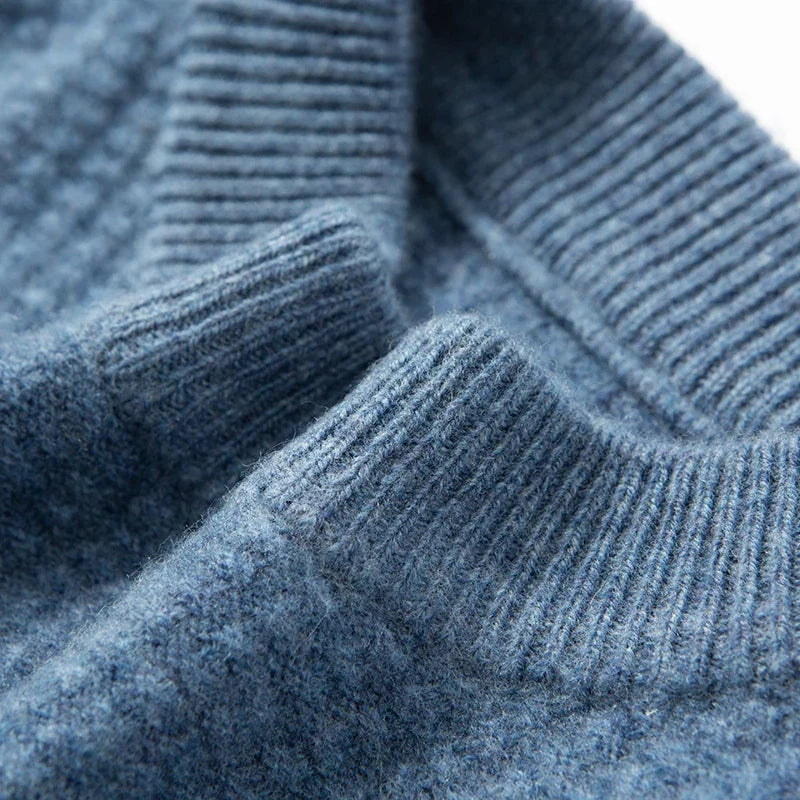 Lennon Gradient Striped Wool Sweater