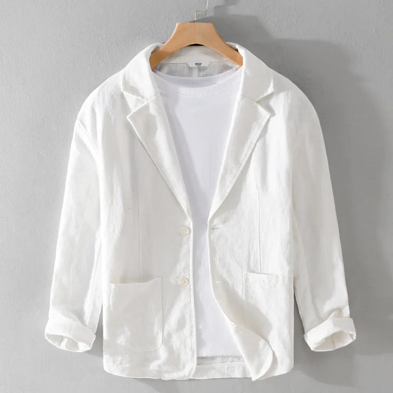 Tuscany Linen Blazer Jacket