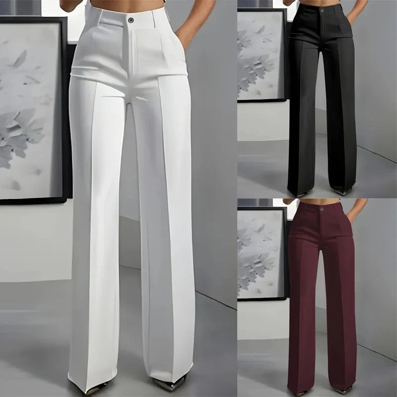 Korcula Tailored High-Waist Pleated Trousers