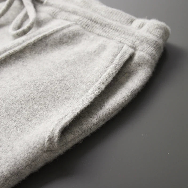 Oakhaven Cashmere Drawstring Trousers